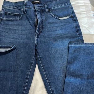 Express skinny mid-rise . Size 6s